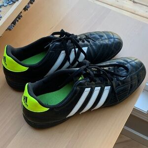 Adidas Black Neon Green Turf Cleats Size 11 Soccer Streetwear